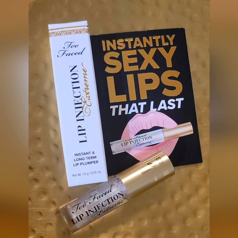 NWT Too faced Lip injection 1.5 g/0.05 oz